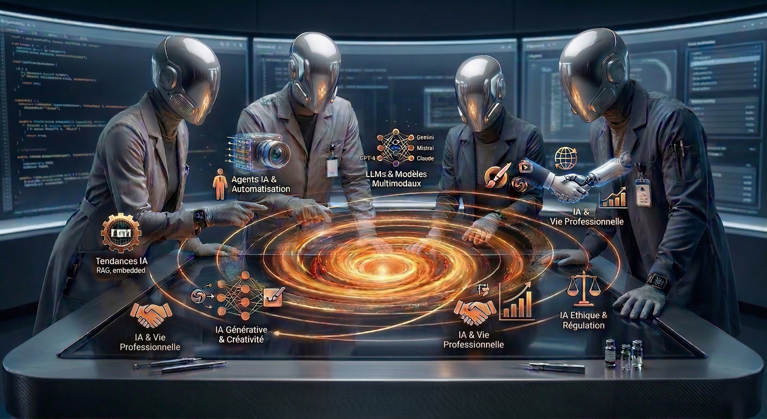 VORTEX TEMPOREL. Le temps accélère. L'IA aussi. Suivez le vortex.